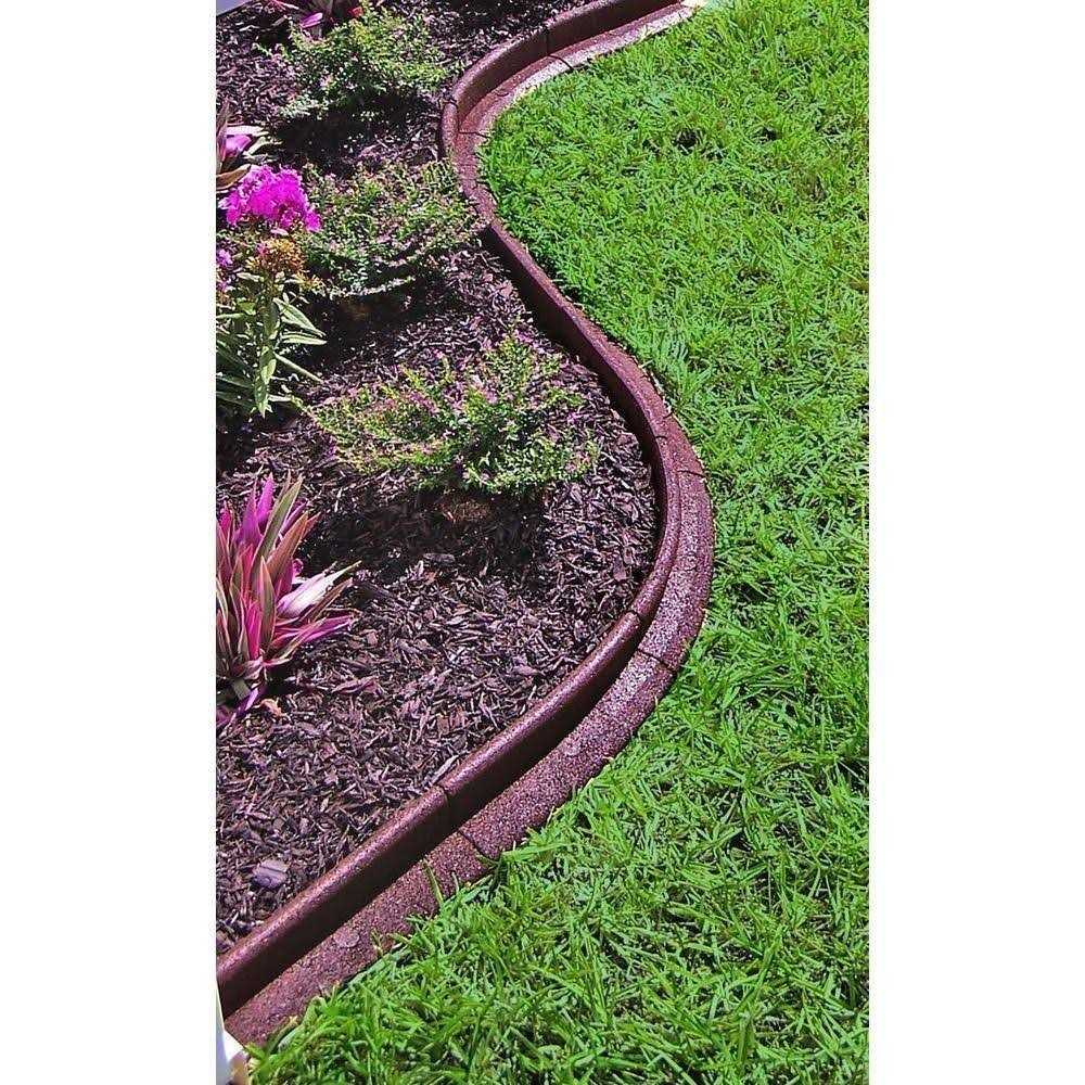 EcoBorder 4 ft Rubber Landscape Edging - Zenithce