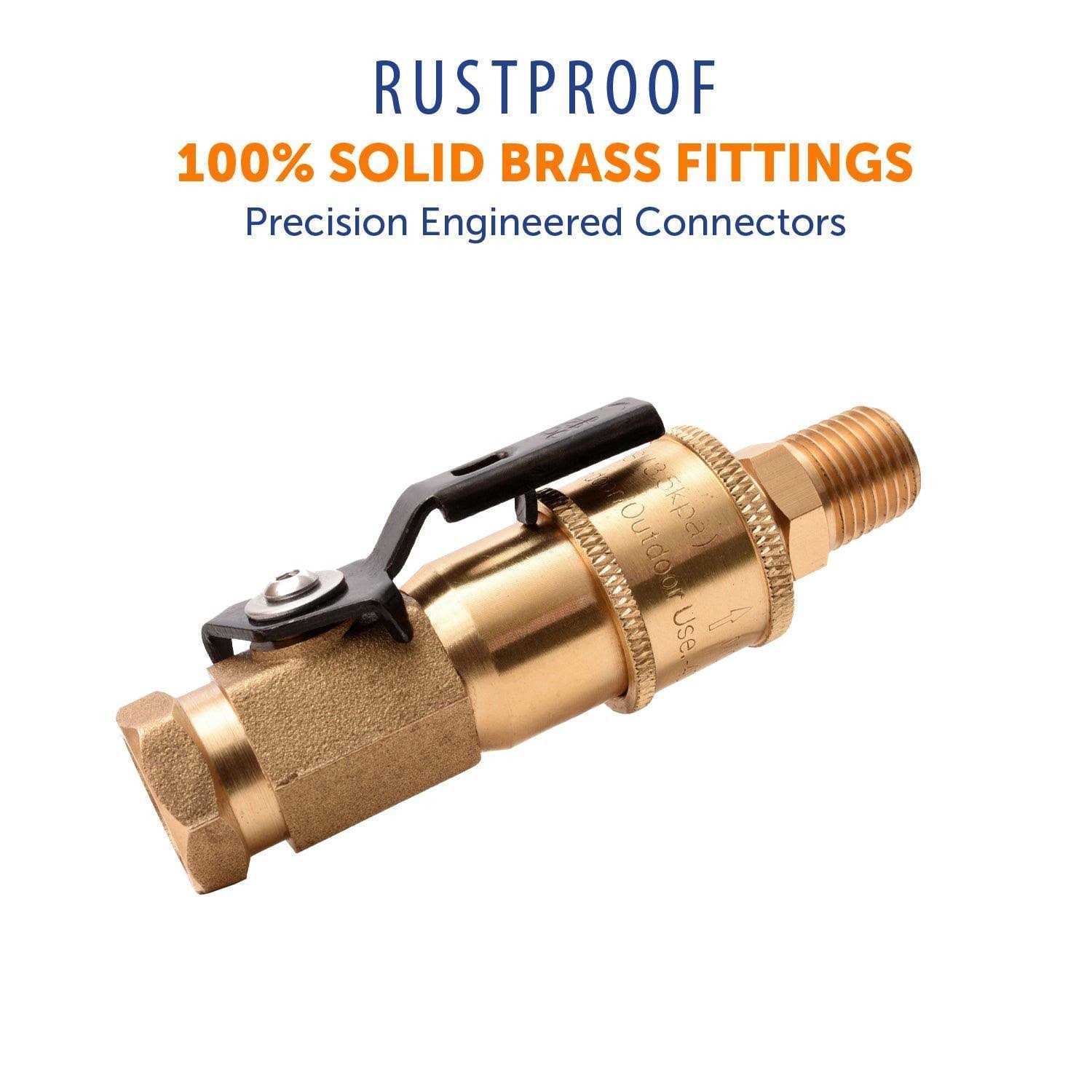 Flame King Regulator Hose Adapter Connect To 2 - Zenithce