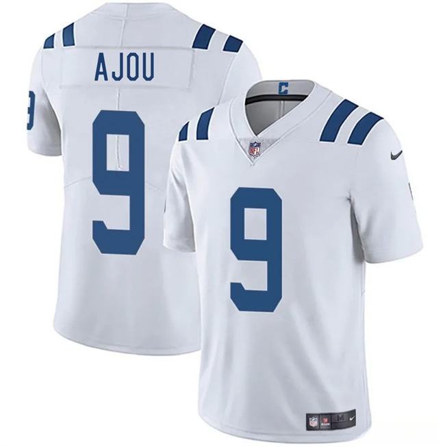Indianapolis Colts #9 Ajou Ajou White 2025 Vapor Limited Stitched Jersey - Zenithce
