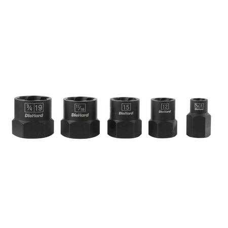 Diehard 3/8 Drive Bolt Extractor Set DHP55300 - Zenithce