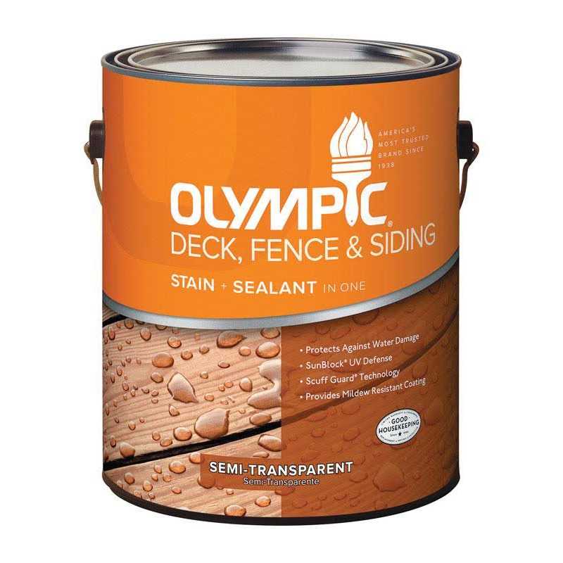 Olympic WaterGuard Exterior Wood Stain & Sealer - Zenithce