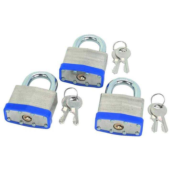 HFT 2 in. Keyed-Alike Padlocks - Zenithce