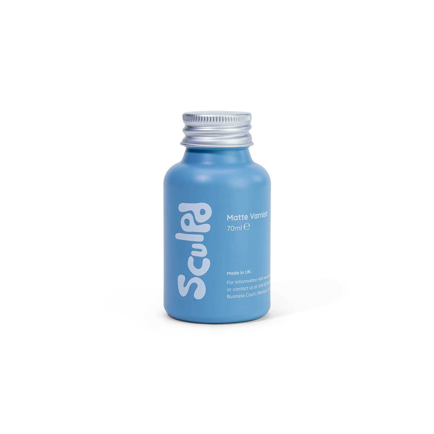 Sculpd Clear Varnish for Air Dry Clay Pottery Finish Clear Varnish for Pottery and Acrylic Paint - Zenithce