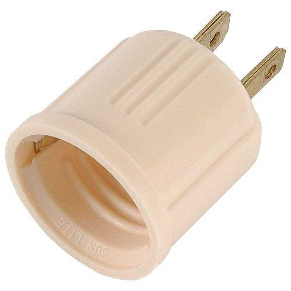 GE Polarized Grounding Adapter Plug - Zenithce