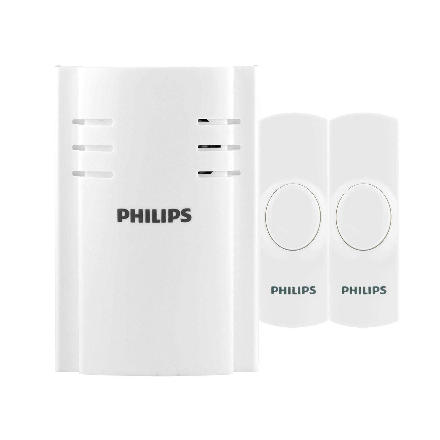 Philips Plug-In 8-Melody Doorbell Kit - Zenithce