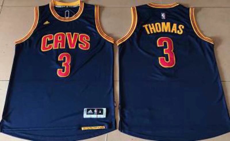 Cleveland Cavaliers #3 Thomas Blue Stitched Jersey - Zenithce
