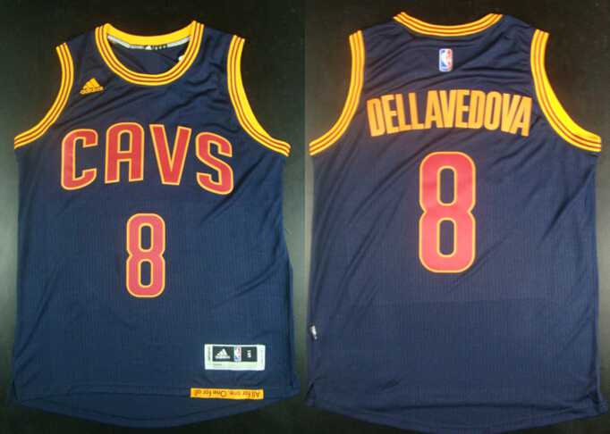 Cleveland Cavaliers #8 Matthew Dellavedova Revolution 30 Swingman 2014 New Navy Blue Jersey - Zenithce