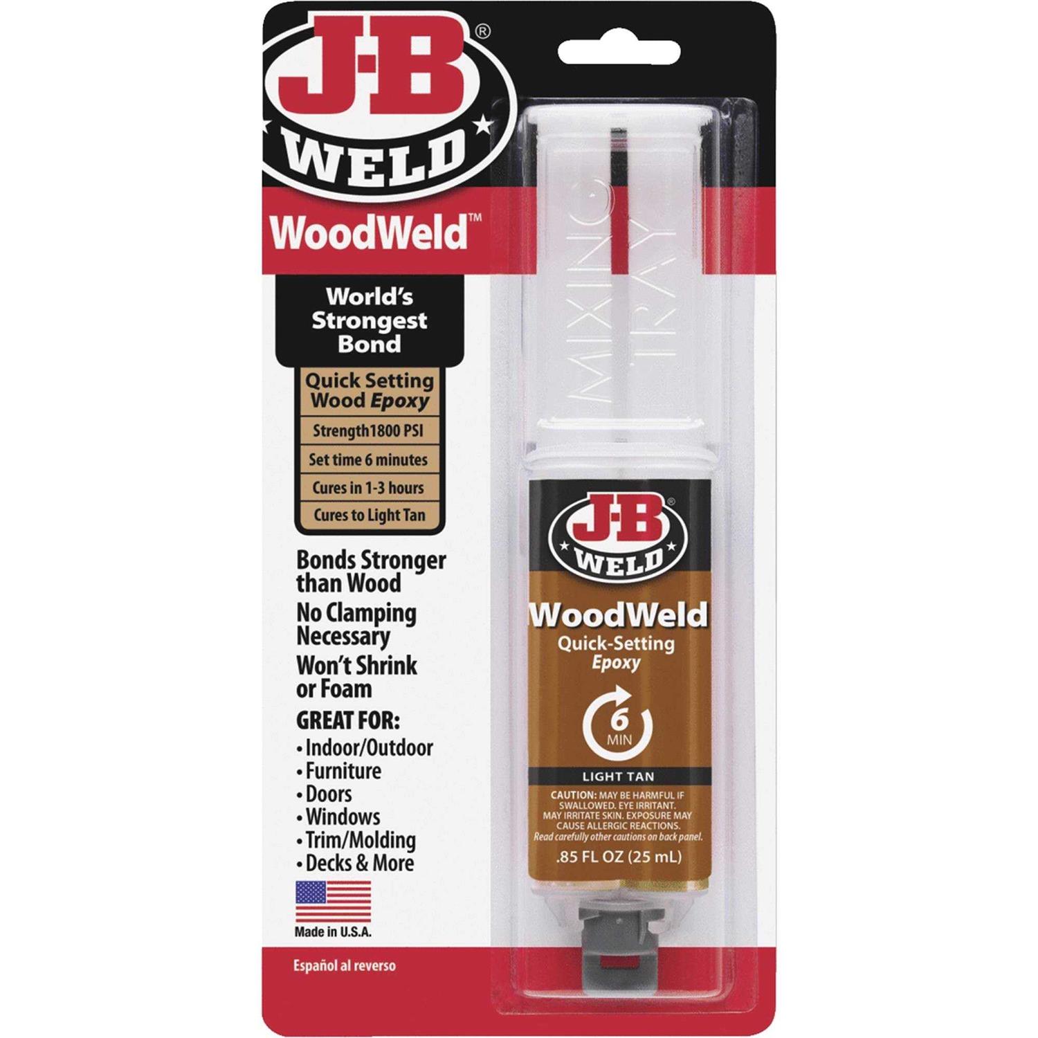 J-B Weld 50139 Plastic Bonder Syringe Paste - Zenithce