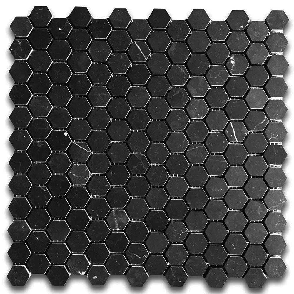 Marble Octagon and DOT Moasic Floor Use Wall Tile ES Stone - Zenithce