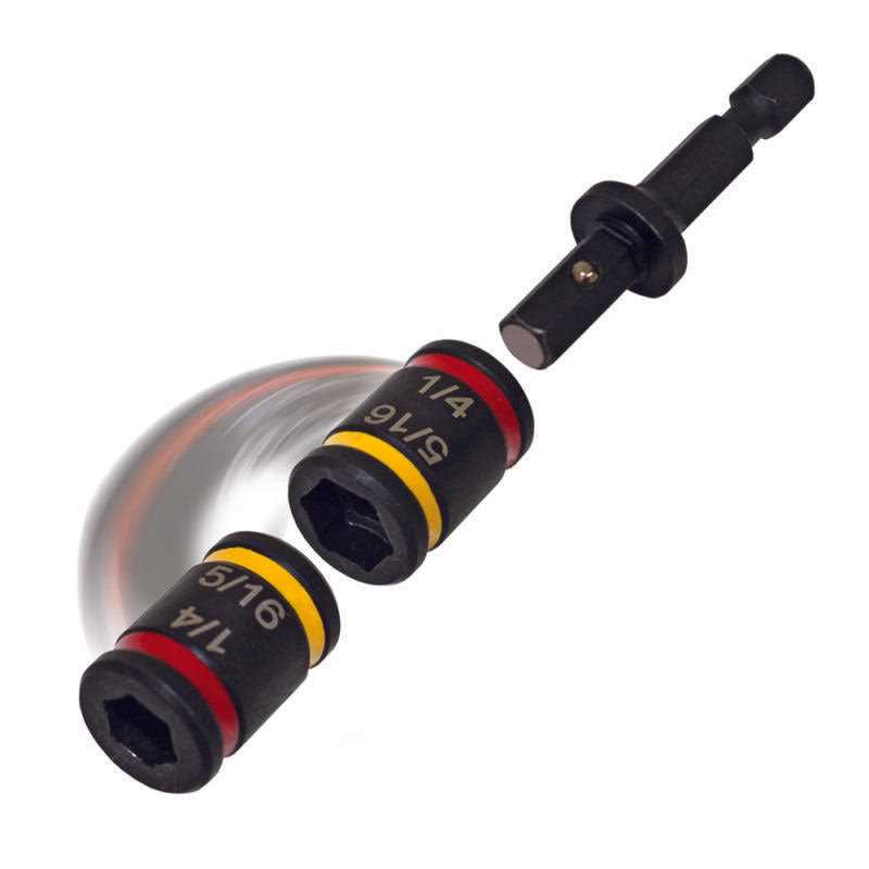 Malco MALCOMBO1 2 in. C-Rhex Reversible Magnetic Hex Driver - Zenithce