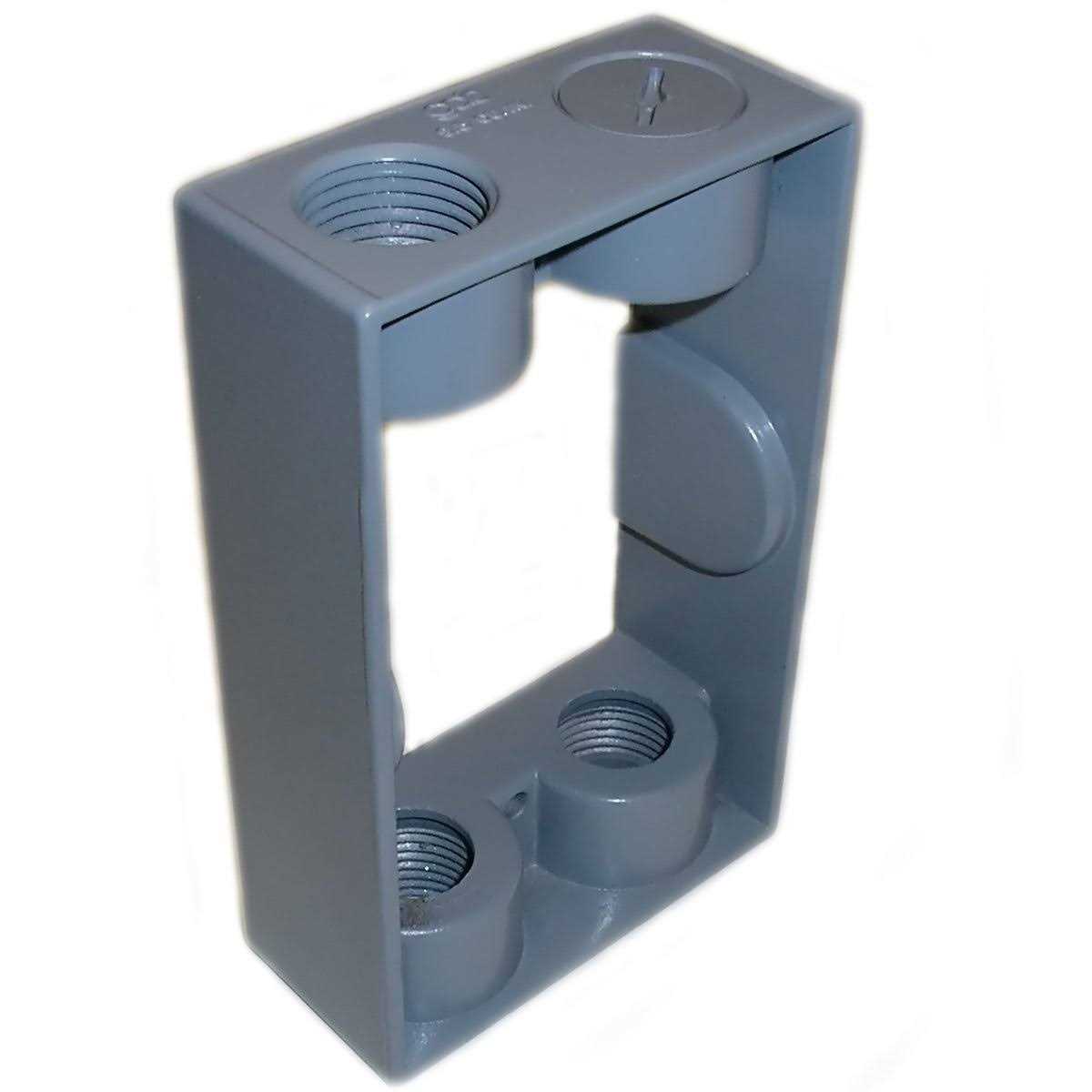 Mulberry 86773 2G White 1-Duplex Receptacle - Zenithce