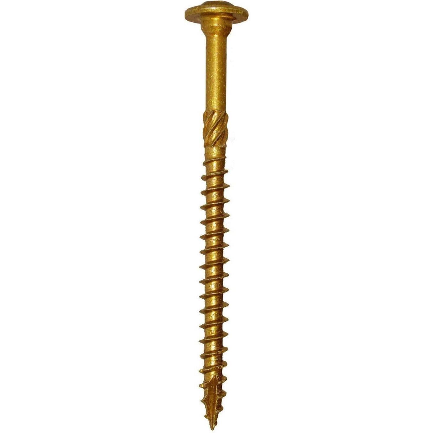 GRK Fasteners #8 x 1-1/4 in. Star Drive Trim-Head Finish Wood Screw Combo Kit 2 of - Zenithce