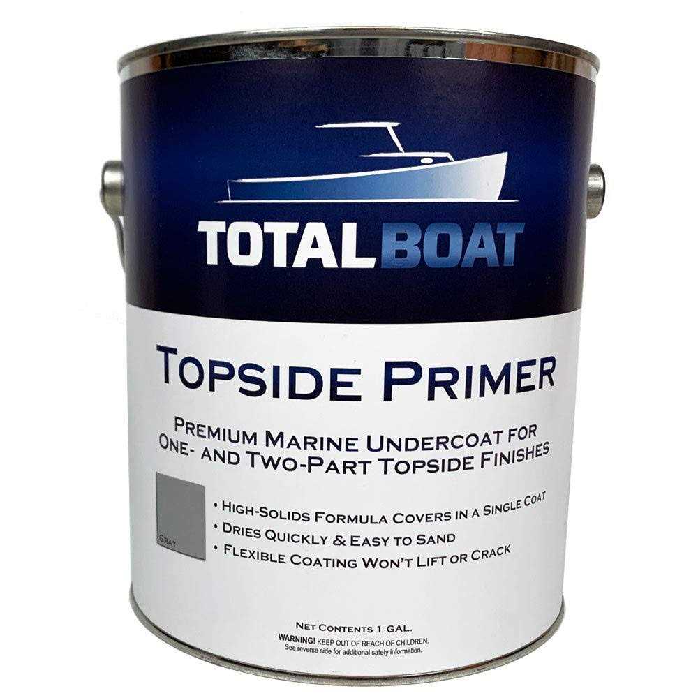TotalBoat Marine Topside Boat Paint Primer for Fiberglass and Wood - Zenithce