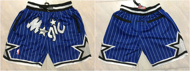 Orlando Magic Blue Just Don Stitched Shorts - Zenithce