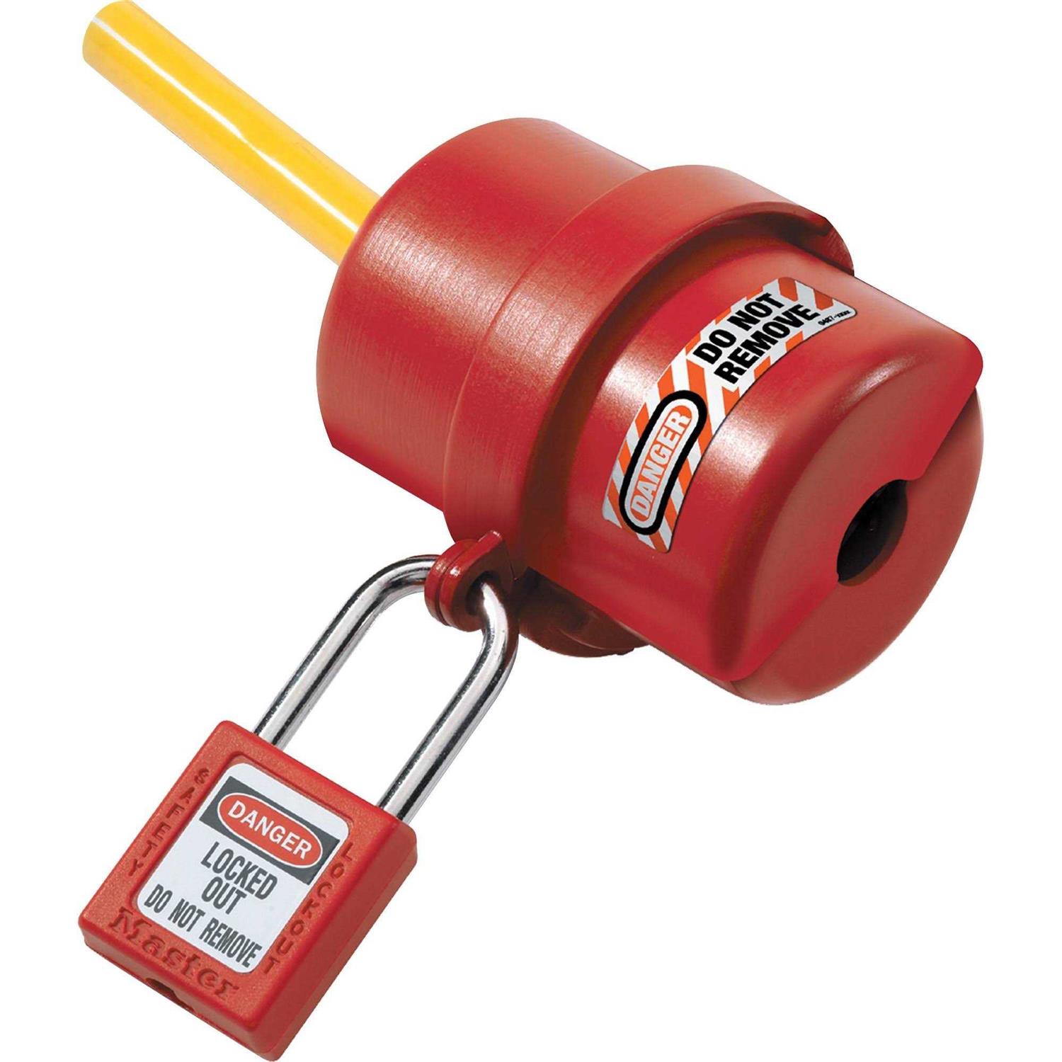 Electrical Plug Cover Lockout – Large – Master Lock – Pack of 2 – H-3436 - Zenithce