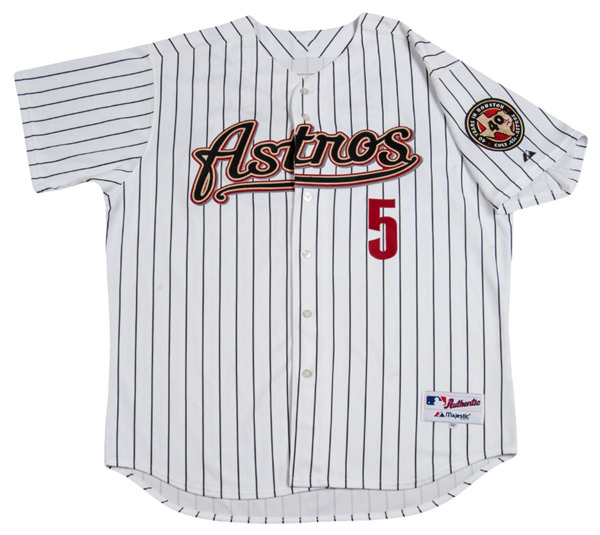 Houston Astros #5 Jeff Bagwell White Stitched Baseball Jersey - Zenithce
