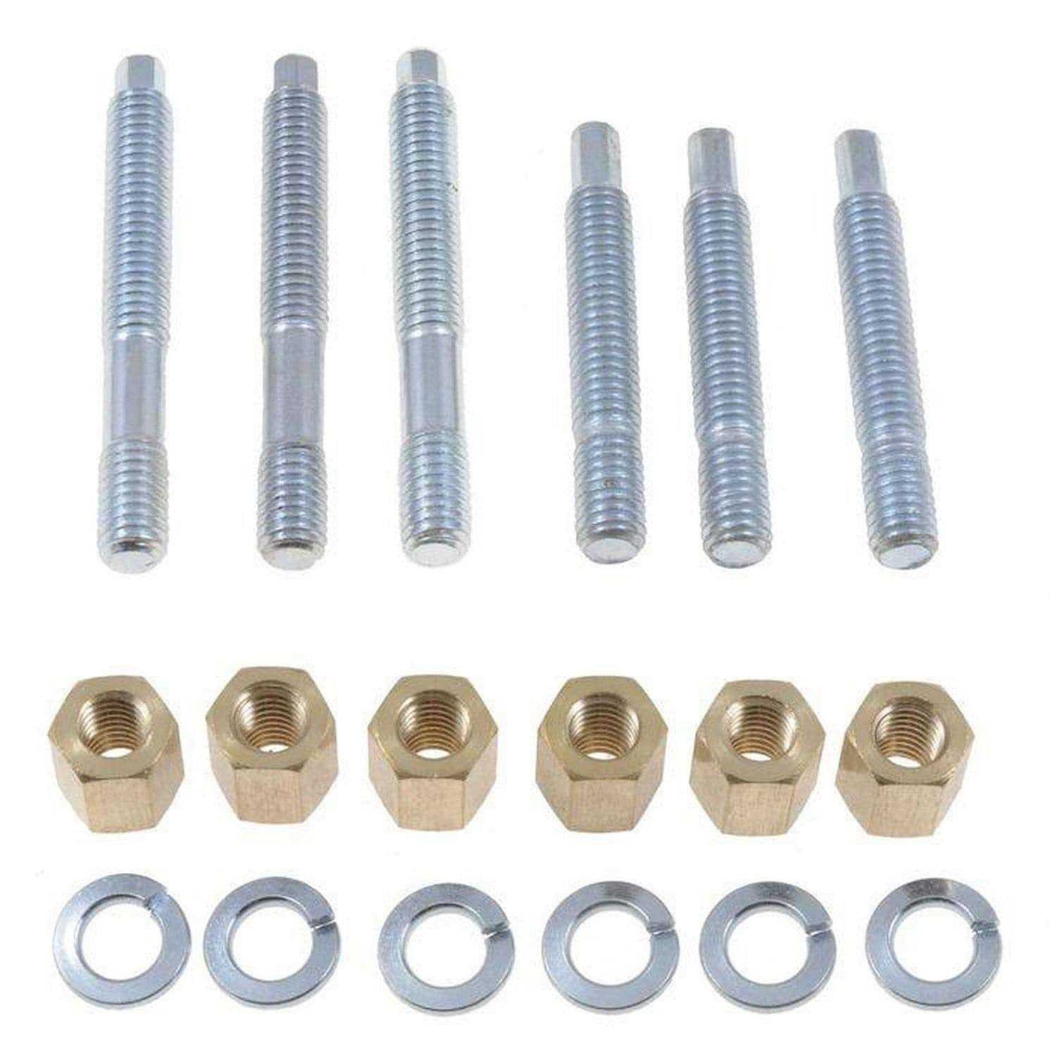 Dorman 03142 Exhaust Flange Stud and Nut - Zenithce