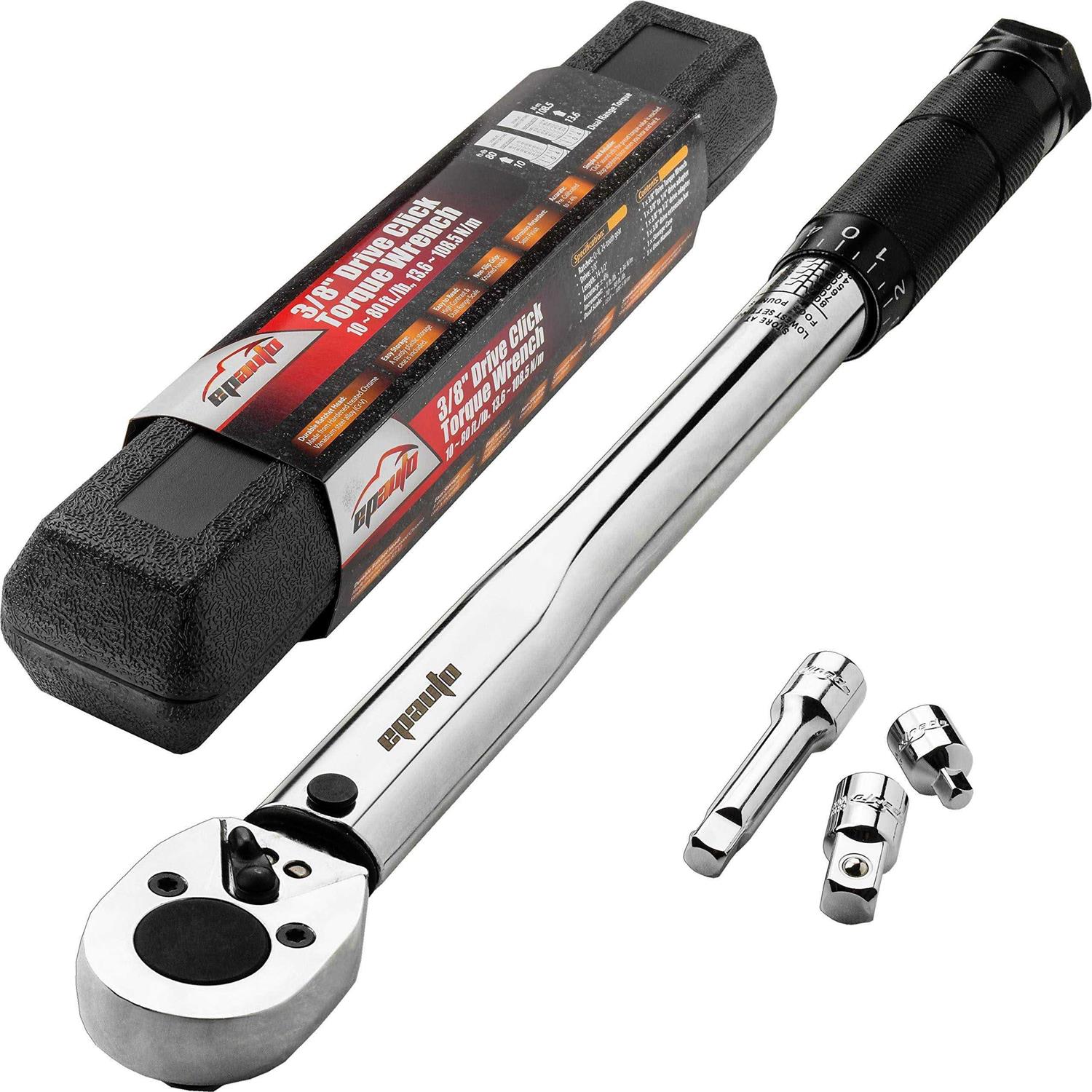 Epauto 3/8-Inch Drive Click Torque Wrench - Zenithce