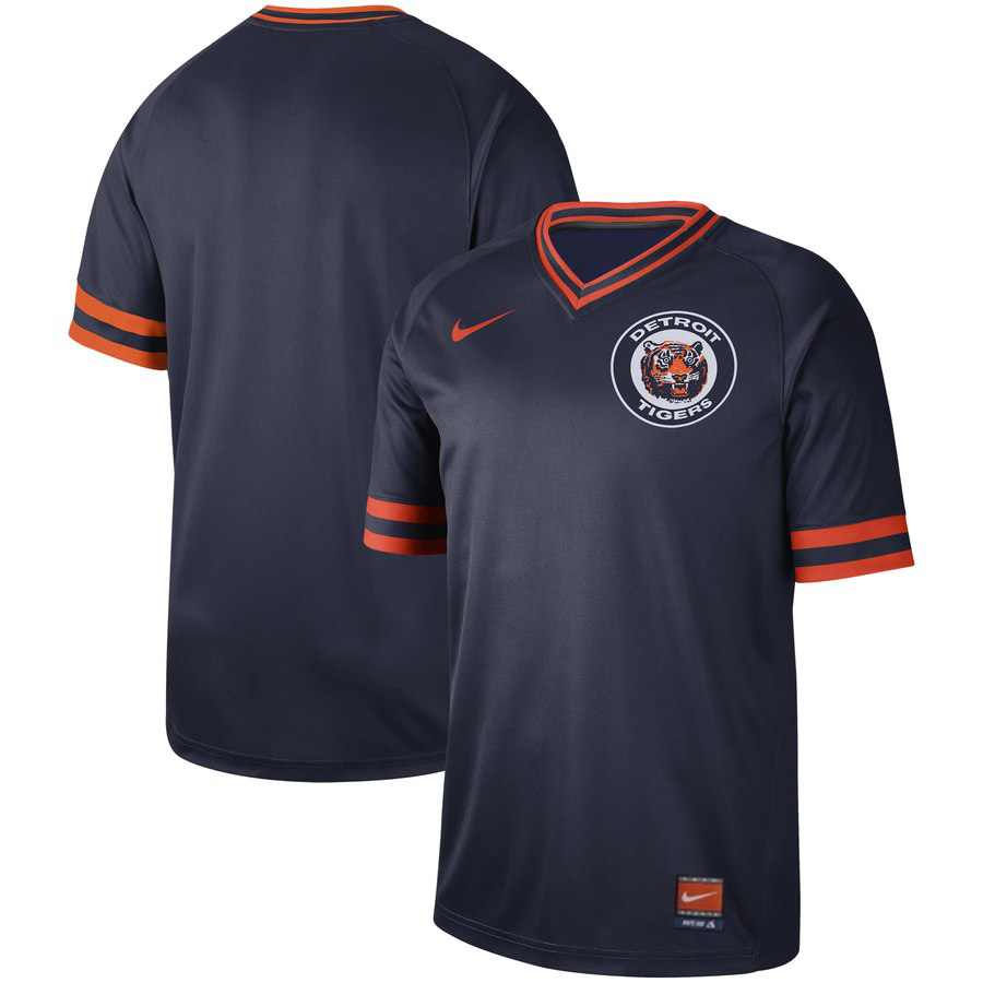 Detroit TigersNavy Cooperstown Collection Legend Stitched Jersey - Zenithce