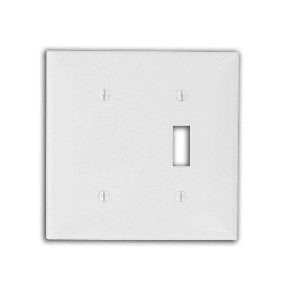 Leviton 80703-E Duplex 1-Gang Wallplate - Zenithce