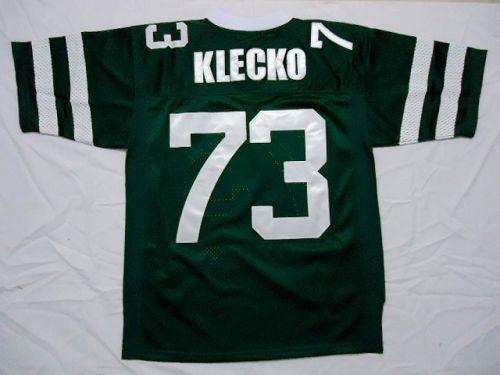Mitchell And Ness Jets #73 Joe Klecko Green Stitched Throwback Jersey - Zenithce
