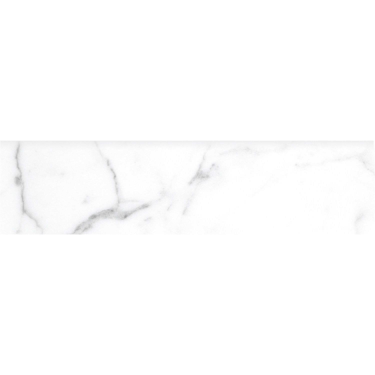 Satori Statuario Bullnose Statuario Matte Bullnose Porcelain Bullnose Tile 1001-0354-0 - Zenithce