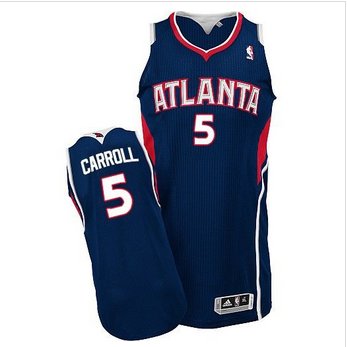 Revolution 30 Atlanta Hawks #5 DeMarre Carroll Blue Stitched Jersey - Zenithce