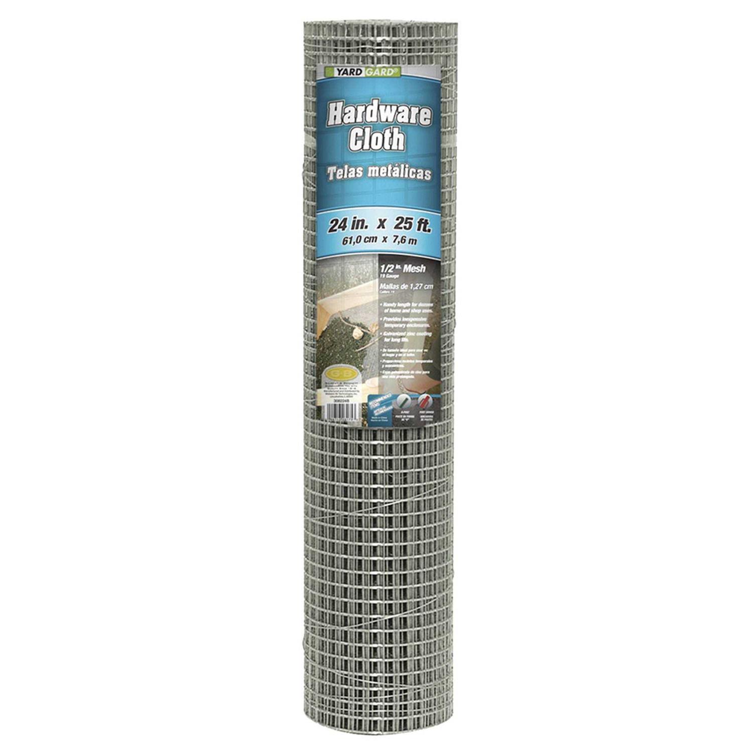 Yardgard 24-Inch by 5-Foot Green 1/2-Inch Mesh Hardware Cloth - Zenithce