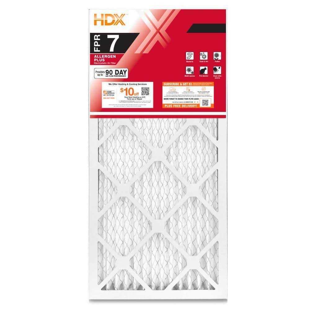 HDX 20 in. x 25 in. x Replacement Pleated Air Filter FPR 9 HDX-AB1625-13-3 - Zenithce