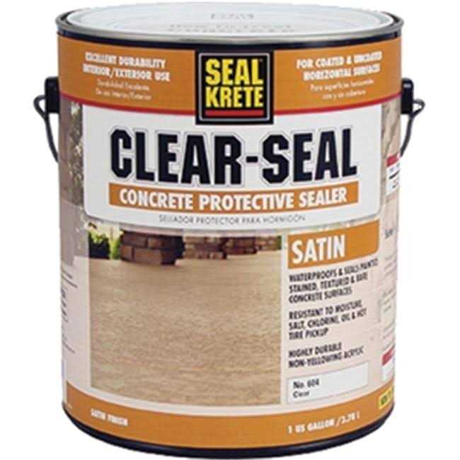 Seal-Krete Satin Clear Concrete Sealer 1 gal 604001 - Zenithce