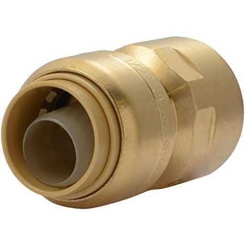 SharkBite Drain Tubes & Fittings 1 Brass Push-to-Connect x Male Pipe Thread Adapter - Zenithce
