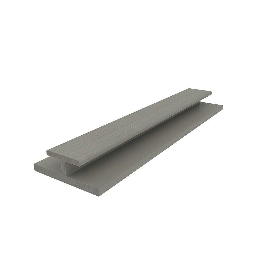 NewTechWood All Weather System 3.1 in. x 1.0 in. x 8 ft. Composite Siding Butt Joint Trim US45-8-LG - Zenithce