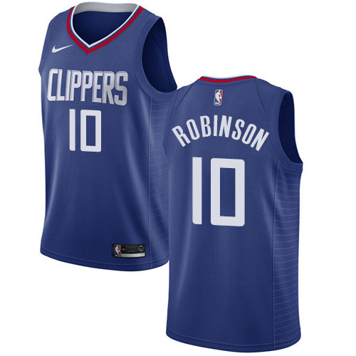 Clippers #10 Jerome Robinson Blue Swingman Icon Edition Jersey - Zenithce