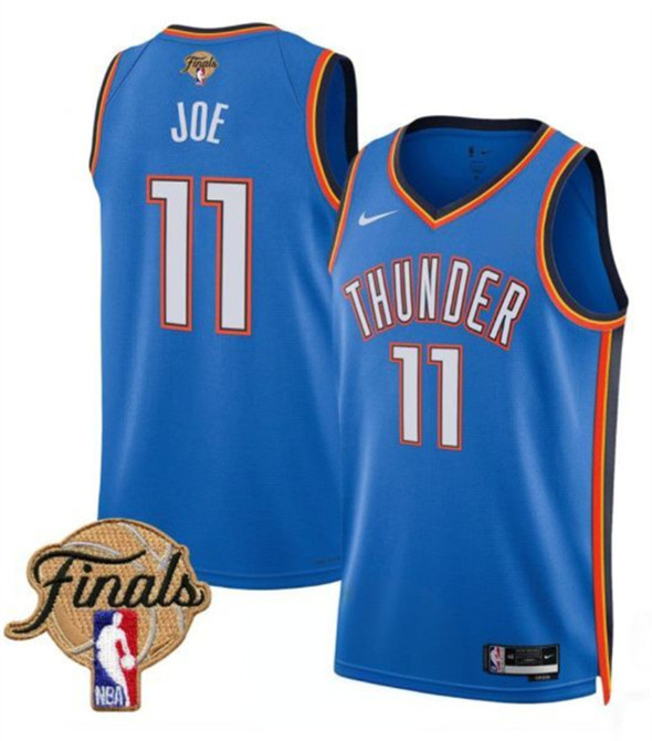 Oklahoma City Thunder #11 Isaiah Joe Blue 2025 Icon Edition Stitched Jersey - Zenithce