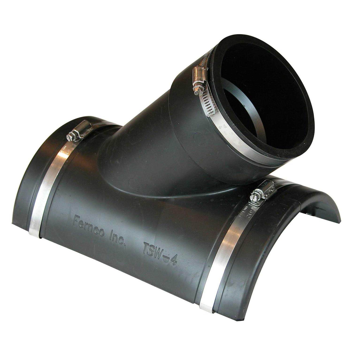Fernco Flexible Tap Saddle Tee PVC TST-6 - Zenithce