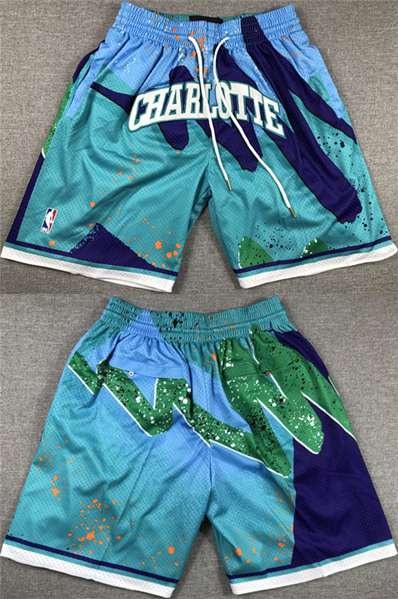 Charlotte Hornets Teal Shorts - Zenithce