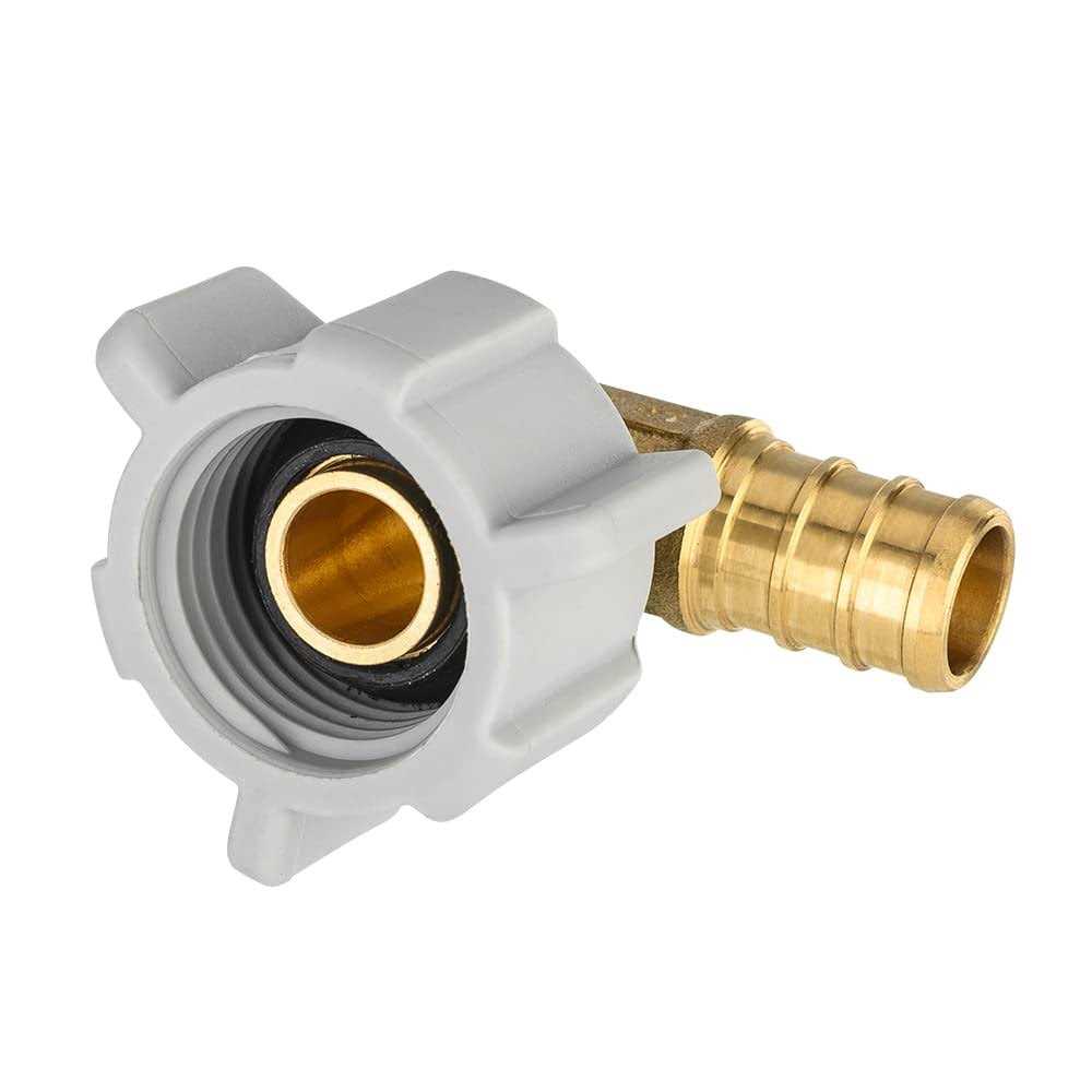 EFIELD Angle Stop Valve 1/2 Nominal Compression x 3/8 OD - Zenithce