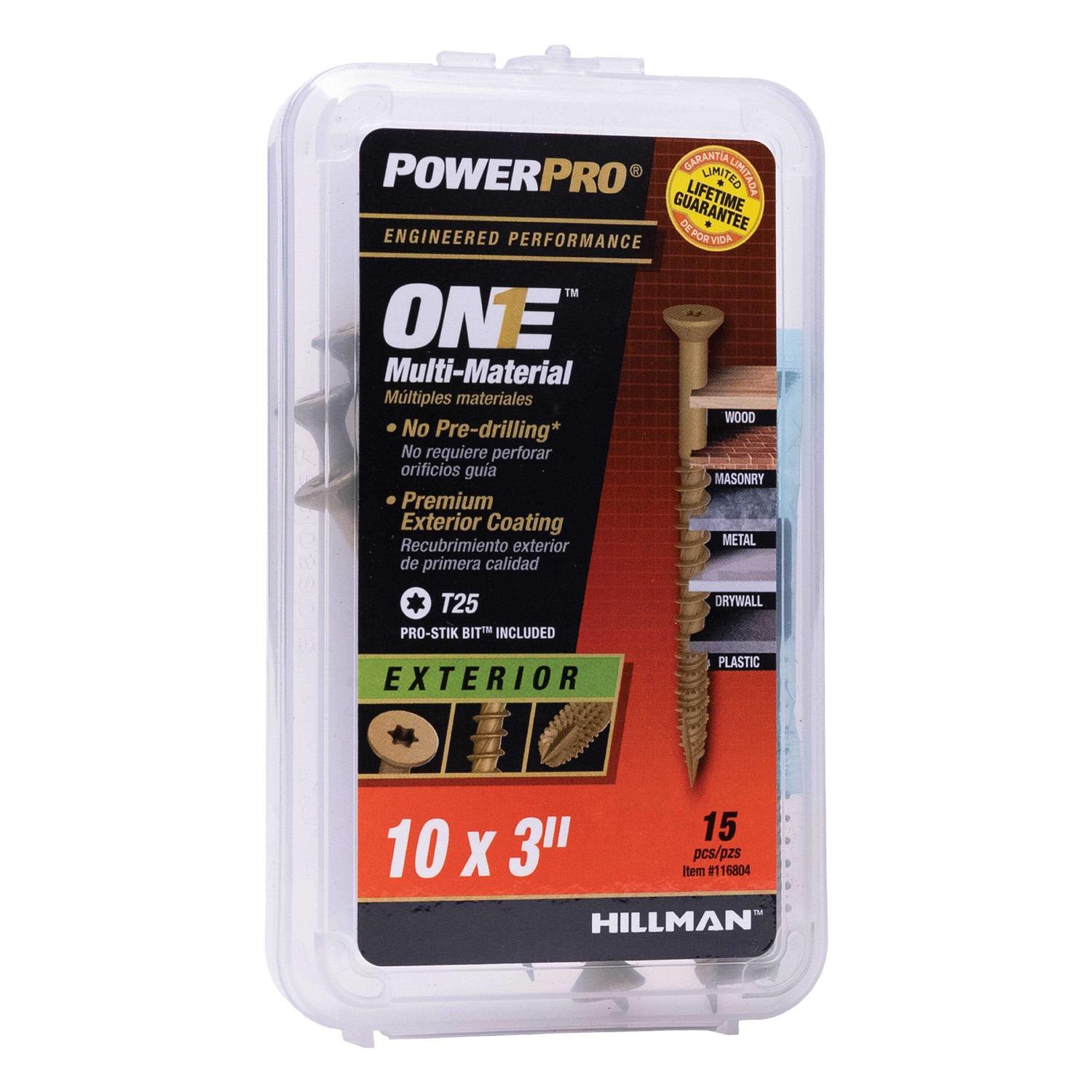 Power Pro Epoxy Exterior Wood Screws - Zenithce