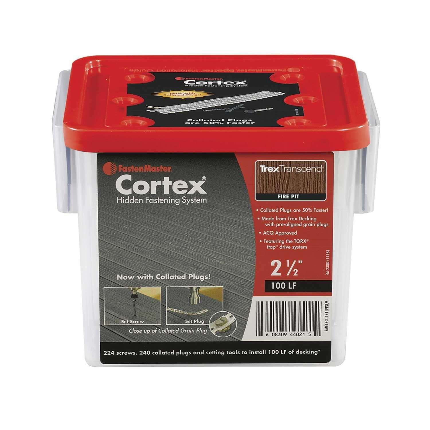 FastenMaster Collated Cortex for Trex Decking 100 Linear Feet - Zenithce