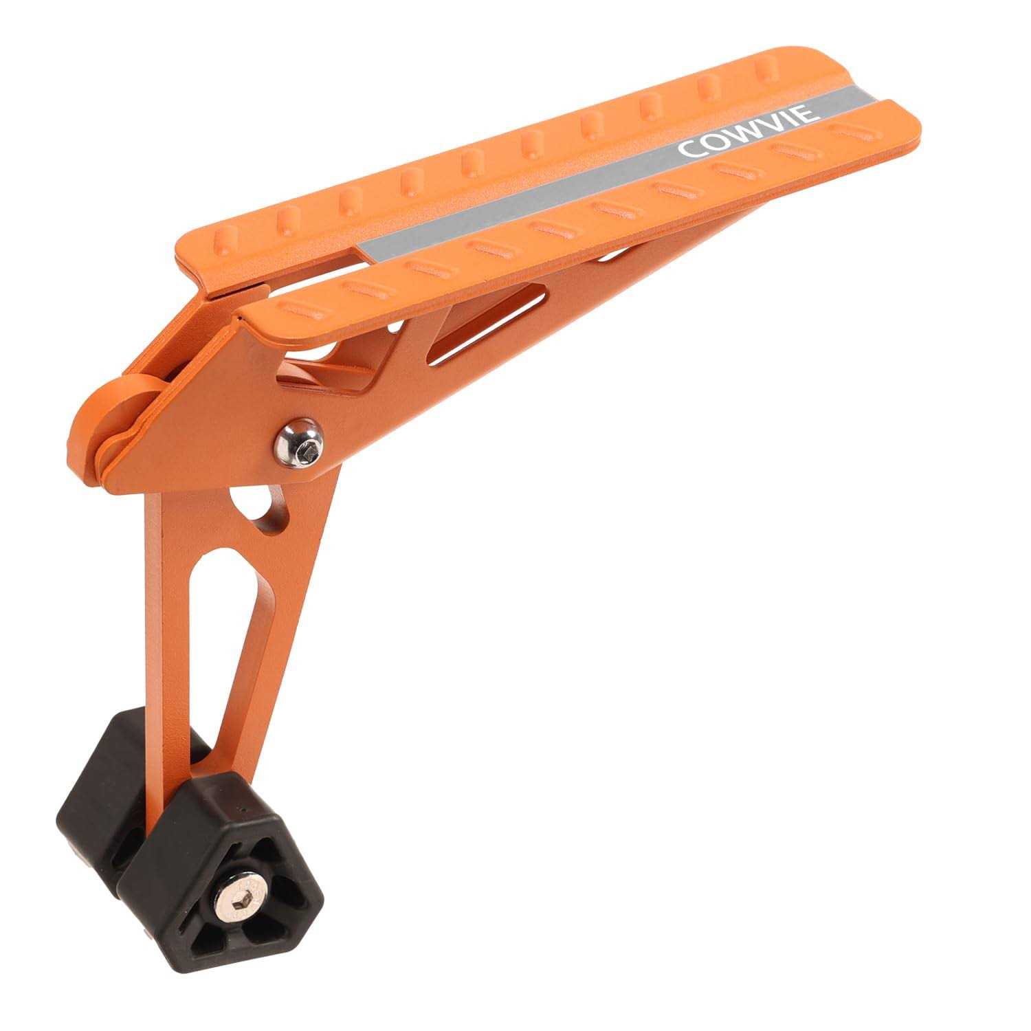 Cowvie Foldable Car Door Step Stand Pedal Access to Vehicle’s Top Roof Both Feet Stand Pedal Ladder for Most SUV Truck Jeep - Zenithce