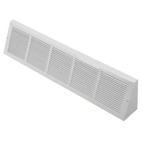 Hart & Cooley 43333A 14 x 24 White Sidewall/Ceiling Return Air Grille - Zenithce