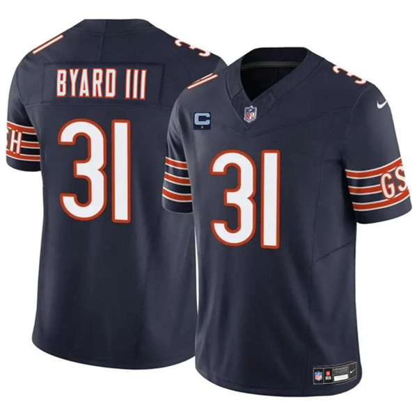 Chicago Bears #31 Kevin Byard III Navy 2024 F.U.S.E. With 1-Star C Patch Vapor Untouchable Limited Stitched Jersey - Zenithce