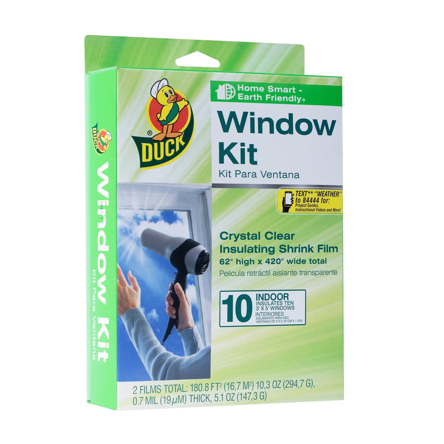 Duck Brand Rolled Window Insulation Kit - Zenithce