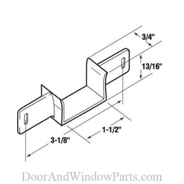 Prime-Line Nickel Shelf Support - Zenithce