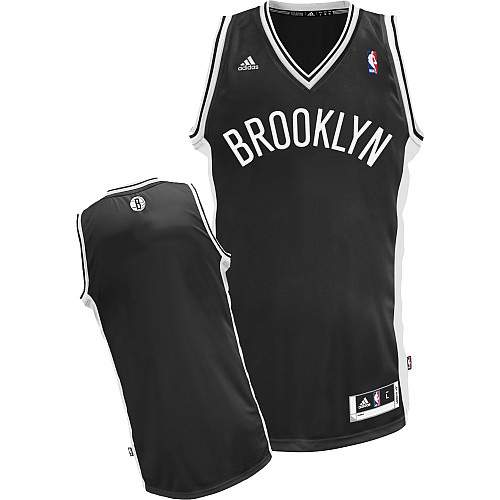 Brooklyn Nets Blank Black Swingman Jersey - Zenithce