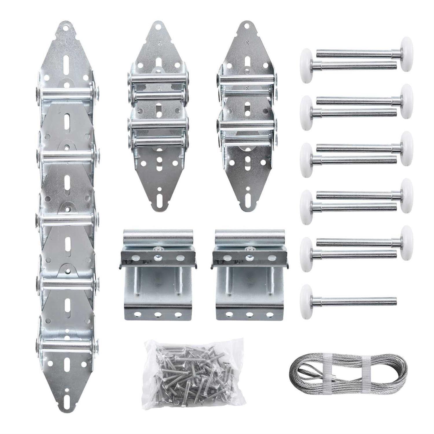 HOME MASTER HARDWARE 2 Pack Garage Opener Adjustable Bracket Garage Door Reinforcement Bracket Garage Door Opener Bracket Steel - Zenithce