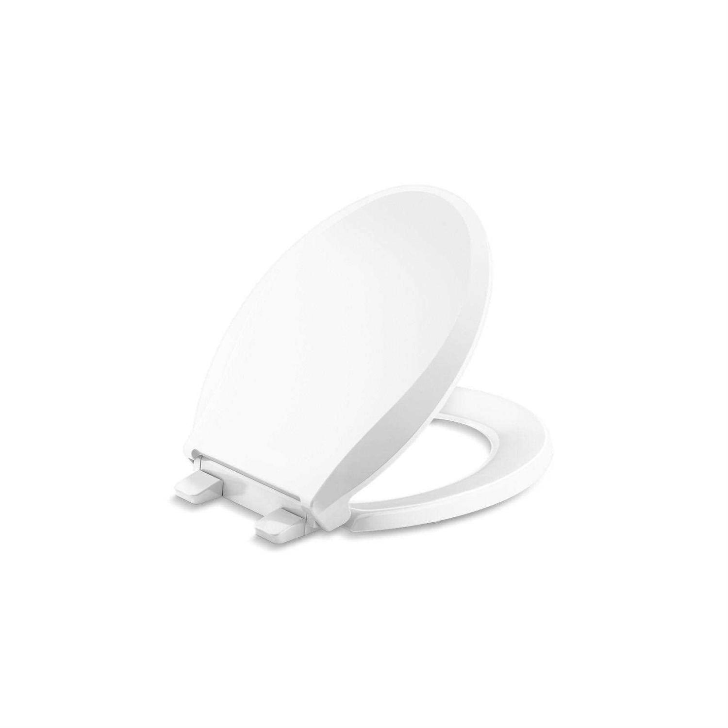 KOHLER Cachet ReadyLatch Quiet-Close Elongated Toilet Seat - Zenithce