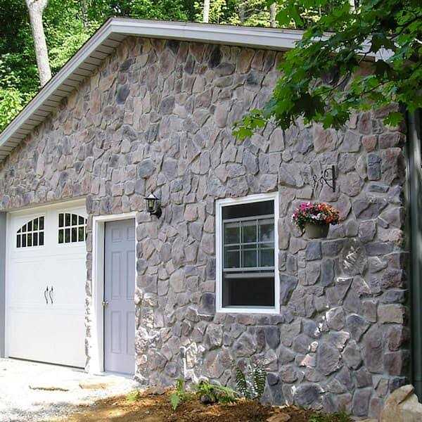 M-Rock P-Series 6 x 6 Ledge Post Surround Concrete Stone Veneer - Zenithce