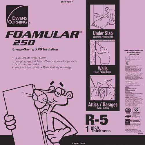 Owens Corning Foamular 250 XPS Insulation Board All Sizes - Zenithce