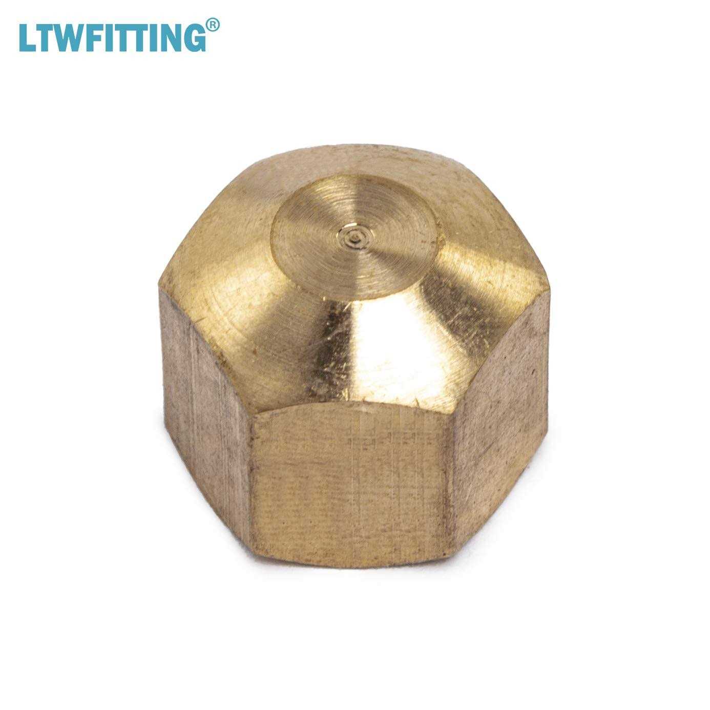 LTWFITTING Brass Compression Cap Fitting - Zenithce